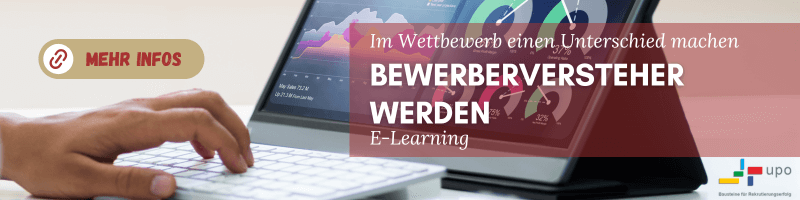 Im Wettbewerb einen Unterschied machen - E-Learning Bewerberversteher werden